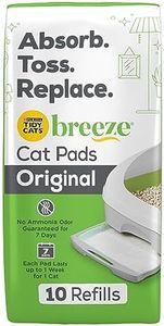 Purina Tidy Cats Breeze Litter System Cat Pad Refills, Breeze 10ct. Refill Pack - (6) 10 ct. Pouches