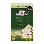 Ahmad Tea Jasmine Green Tea | Green Tea - 20 Teabag Sachets