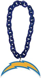 Aminco NFL Los Angeles Chargers Team Fan Chain, Royal Blue