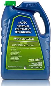 PEAK OET Extended Life Green Concentrate Antifreeze/Coolant for Asian Vehicles, 1 Gal.