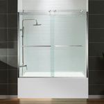 WOODBRIDGE Frameless Bathtub Shower