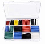 TUOFENG 670 pcs Heat Shrink Tubing 2:1, 6 Colors 12 Sizes Insulation Tube Apply to Electrical Wire Cable Wrap Assortment Electric