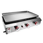 Gas One Flat Top Grill with 3 Burne