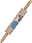 Tala FSC Certified Beechwood Revolving Rolling Pin, Multi-colour, 10A30090