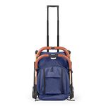 Lejoux™ Baby Pushchair Stroller– Lightweight Foldable Travel Buggy with 5-Point Harness, Adjustable Seat Back and Oversize Basket Folds with 1 Hand – Smooth Swivel Wheels Rain Cover (Blue)