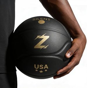 Professional Indoor Silent Basketball Size7 Training with 3D Grooved Grip -