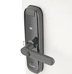 LAVNA Hotel Door Lock with RFID Card & Manual Key Access for Hotel | Resort | PG Room Doors (LH400) (Black)