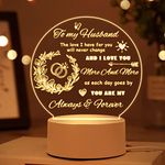 Buioata Gifts for Him - Night Light Gifts for Husband, Romantic Husband Gift from Wife, Birthday, Valentines Day Gifts for Men, Husband Christmas Gifts