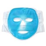 Bramble - Cooling Full Face Gel Masks - Reusable Hot & Cold Compress Pack for Migraine Stress Relief Relaxation