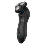 Remington Hyperflex Advanced Rotary Shaver, Electric Razor, WEtech 100% Waterproof Design, Black