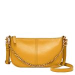 Fossil Women Jolie Yellow Small Crossbody Bag Zb1877700