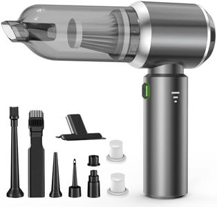 Handheld Vacuum Cleaner, 22000Pa Cordless Car Vacuum Cleaner, 3 Speed Brushless Motor Mini Hoover with Multiple Brush HeadsHigh Power Hand Held Vacuum Cordless, for Office, Home Kitchen, Car,Pet Hair