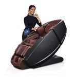 Lixo Massage Chair - LI7001, New Supreme Hybrid Massage Lounger with Artificial Intelligence System, 30 plus Innovative Massage Techniques & Dual-core System, Body Stretching