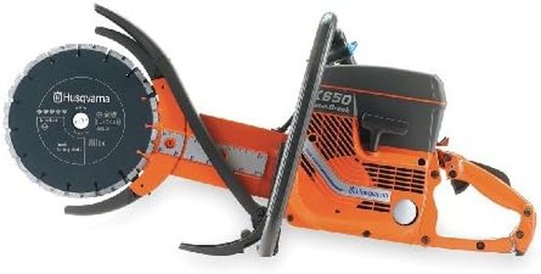 Husqvarna Cut-n-Break Power Cutter/Saw - Wet Cutting, 5.0hp 2-Cycle, 16" Depth - 9" Blade