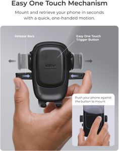 iOttie Easy One Touch 6 Car Phone Mount – Universal Dashboard & Windshield Holder