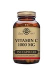 Solgar 1000 mg Vitamin C Vegetable Capsules - Pack of 250 - Contributes to a Healthy Immune System - Free from Sugar, Salt and Starch - Vegan