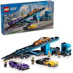 LEGO City Car Transporter Truck wit