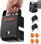 Kohree Trailer Hitch Lock for 2 5/16", 2" Couplers, Heavy Duty Coupler Handle Lock, Maximum Security with 4 Keys & Weather Plugs, Reinforced Steel Construction Tow Lock for RV, Camper, Trailer Tongue