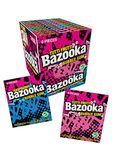 Bazooka Bubblegum - 12 Packs of 6 Pieces per Pack - 2 Flavours - Tutti Frutti & Raspberry | Sweets in Bulk | Retro Sweets…