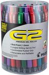 Pilot, G2 Premium Gel Roller Pens, Bold Point 1 MM, Tub of 36, Assorted Colors