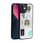 PHONE RING HOLDER Ultra Hybrid Camera And Drop Protection Back Cover Case For Iphone 12 (Tpu + Polycarbonate, Starbuck Quotes) (R), Multicolor