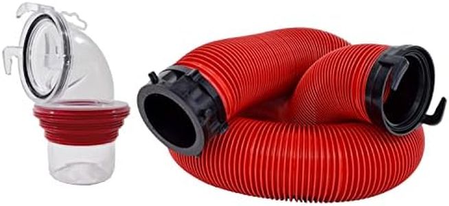 Valterra D04-0114 EZ Coupler 10' Bayonet Sewer Hose Kit