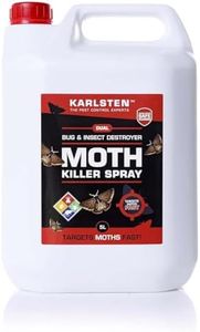 Karlsten Moth Killer Fast Eradicatio n of carpet Moth and Clothes moths 5 Litre