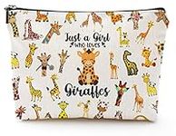 Animal Makeup Bag, Giraffes