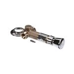 T&S Brass B-1029 Concealed Straight Valve, Slow Self Closing, Vandal Resistant, Blank Index