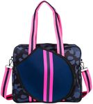 Queen of the Court Tennis Bag, Tennis bag for women, tennis tote (Navy Camo)