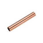 sourcing map Copper Round Tube, 15mm OD 1mm Wall Thickness 100mm Length Straight Pipe Tubing