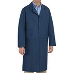 Red Kap Men's Shop Coat, Navy, 44