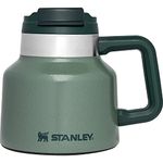 STANLEY 10-02873-037 The Tough-to-Tip Admiral's Mug Hammertone Green 20OZ / .59L