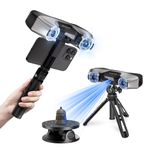 Revopoint MetroY Pro 3D Scanner for 3D Printing, 5 Scanning Modes, Up to 0.01mm Precision, 34+15+1 Industrial Blue Laser Handheld Scanner, 62-Line Full-Field, Real-time Preview, Wi-Fi 6, Full-Color