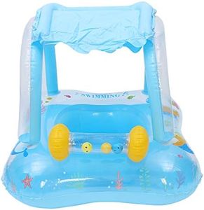 EOZY-Anillo de Natación para Bebé ,Flotador de Piscina Cuello Profesional para Niños de 6 Meses-3 años (Azul, Tamaño único)