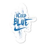 STICKERLAND Bleed Blue Vinyl HD Quality Multicolor Waterproof PVC Sticker for Laptop, MacBook, Mobile Phone, Refrigerator, Notebook, Guitar, Journal, Kids & Adults (Pack of 1)