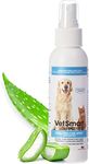 Dog Breath Freshener: Eliminate Bad Breath and Prevent Oral Disease in Dogs and Cats - Teeth Cleaning Spray with Aloe Vera - Plaque and Tartar Remover, Oral Hygiene for Pets (Pack of 1)