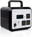 1500W portable power station, battery capacity 1200wh, portable battery, home backup power supply, 230V pure sine wave AC output, powering 9 devices at the same time, camping and outdoor activities