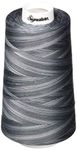 Signature 3 Ply Cotton Quilting Thread, 40wt/3000 yd, Variegated Smokey Blues