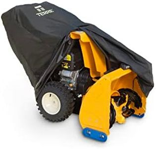 Terre Products, Heavy Duty Snow Blower Cover Waterproof, UV Resistant, 600D Oxford Material, Universal Snow Blower Cover, Outdoor Protection, Windproof Drawstring Designed for Storage and Trailering