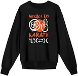 Cobra Kai Miyagi-Do Karate Logo Men's Black Sweater-Small