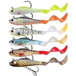 GOTOUR Fishing Lures, Paddle Tail S