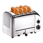 Dualit 4-Slice Toaster, Chrome