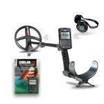 XP Metal Detector Deus II - Waterproof and Multi Frequency, Ideal for Treasure and relic Hunting - with 9" FMF Coil, Remote Control, WS6 Wireless Headphones & S-Telescopic stem (DEUS2-22FMFRCWS6EA)