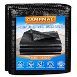 CAMPMAC Black Tarps Heavy Duty Waterproof 12x20, 12 Mil Thick, High Durability, Rip and Tear Resistant with Metal Grommets Every 20 Inches