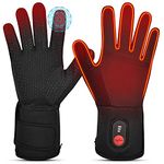 Sun Will Heated Glove Liners Men Women Rechargeable,Battery Electric Thin Heated Gloves Winter Thermal for Cycling Driving Hunting Working Running Camping Athritis Raynaud's Hand Warmer
