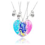 Necklaces 3 Piece Hearts