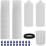 WINMAX TOOLS AUTOMOTIVE Disposable Paint Spray Gun Cup Liners and Lid System