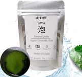 Awa Organic Ceremonial Grade Matcha 30g Pesticide Free Authentic First Harvest Japanese Green Tea Powder Natural Creamy Sweetness