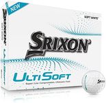 Srixon UltiSoft 4 - Dozen Golf Balls - Soft Feel - Very Low Compression - Control and Feel - Premium Golf Accessories and Golf Gifts